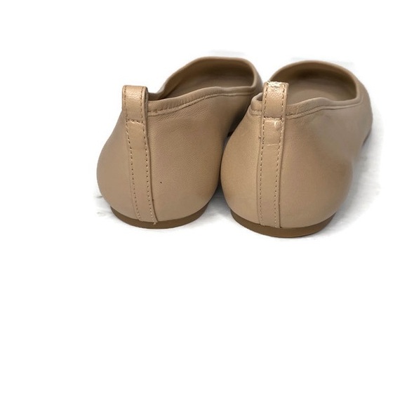 NWOT Gianni Bini Nude Ballet Leather Flats Women's Size 8 - Picture 5 of 7